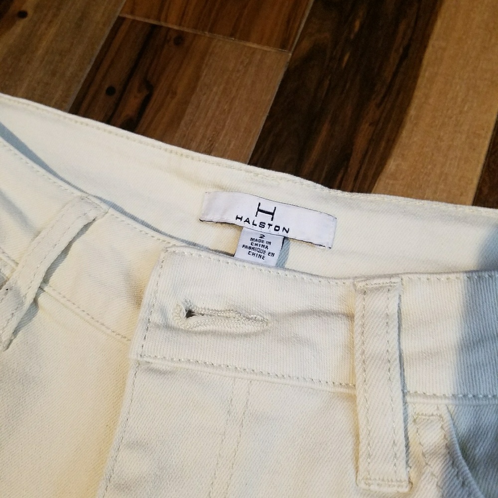 🌟🆕Halston Off-White Jeans - Picture 2 of 5